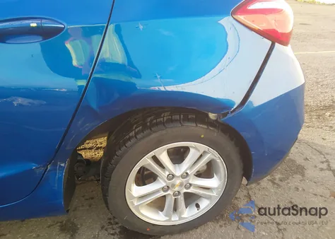 2018 Chevrolet Cruze Lt Auto from USA, damaged, VIN 3G1BE6SM6JS651066